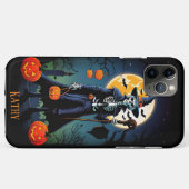 スカルハロウィンゴシック Case-Mate iPhoneケース (裏面(横))