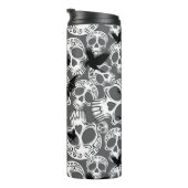 スカルハロウィーン装飾カラベラス タンブラー (回転右)