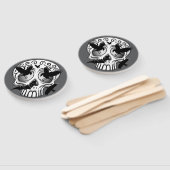 スカルハロウィーン装飾カラベラス ハンドファン (組立なし)