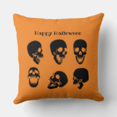 スカルハロウィーン装飾用クッション クッション (裏面)