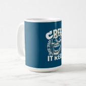 スカルハロウィーン コーヒーマグカップ (正面左)