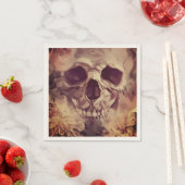 スカルハロウィーン スタンダードカクテルナプキン (インサイチュ)