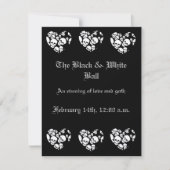 スカルハート 招待状 (正面)