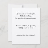 スカルハート 招待状 (裏面)