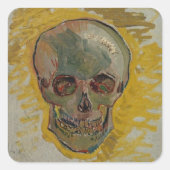 スカルバイビンセントヴァンゴッホ スクエアシール (正面)