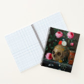 スカルバニタスチルライフヤンヴァンケッセル ノートブック (内部)