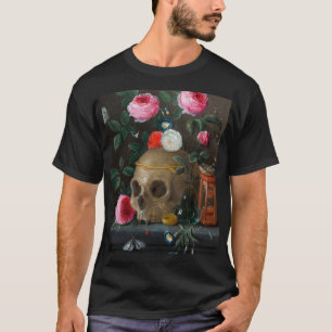 スカルバニタスチルライフヤンヴァンケッセル Tシャツ