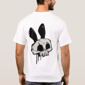 スカルバニーTシャツ Tシャツ (裏面)