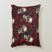 スカルバラシリーズデザイン10 アクセントクッション (正面(垂直))