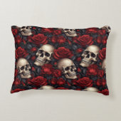 スカルバラシリーズデザイン10 アクセントクッション (裏面)