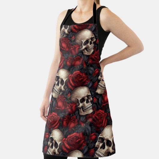 スカルバラシリーズデザイン10 エプロン (インサイチュ)