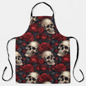 スカルバラシリーズデザイン10 エプロン (正面)