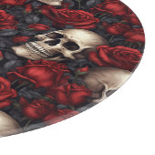 スカルバラシリーズデザイン10 カッティングボード (角)