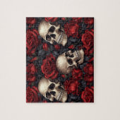 スカルバラシリーズデザイン10 ジグソーパズル (縦)