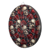 スカルバラシリーズデザイン10 ダーツボード (正面右)