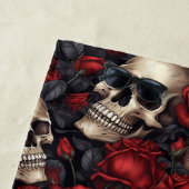 スカルバラシリーズデザイン10 ビーチタオル (インサイチュ)