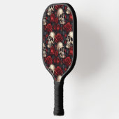 スカルバラシリーズデザイン10 ピックルボールラケット (左)