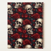 スカルバラシリーズデザイン10 プランナー手帳 (裏面)