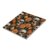 スカルバラシリーズデザイン11 タイル (側面)