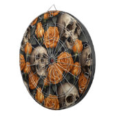 スカルバラシリーズデザイン11 ダーツボード (正面右)