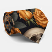 スカルバラシリーズデザイン11 ネクタイ (ロール)