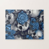 スカルバラシリーズデザイン12 ジグソーパズル (横)