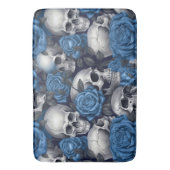 スカルバラシリーズデザイン12 バスマット (正面縦)