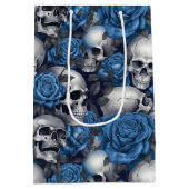 スカルバラシリーズデザイン12 ミディアムペーパーバッグ (裏面)