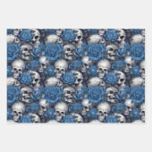 スカルバラシリーズデザイン12 ラッピングペーパーシート (正面2)