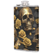 スカルバラシリーズデザイン8 フラスク (左)