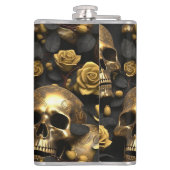 スカルバラシリーズデザイン8 フラスク (裏面)
