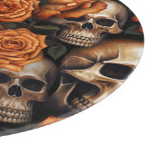 スカルバラシリーズデザイン9 カッティングボード (角)