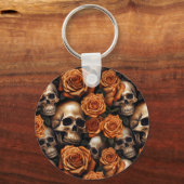 スカルバラシリーズデザイン9 キーホルダー (裏面)