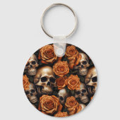 スカルバラシリーズデザイン9 キーホルダー (裏面)