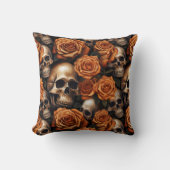 スカルバラシリーズデザイン9 クッション (正面)