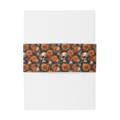 スカルバラシリーズデザイン9 招待状ベリーバンド (裏面例)