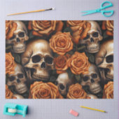 スカルバラシリーズデザイン9 薄葉紙 (クラフト)