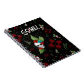 スカルバラズシアサングリーナリーブラックニューメキシコ ノートブック (右側)