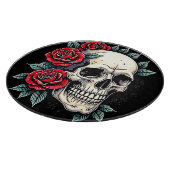 スカルバラタトゥーアート カッティングボード (角)