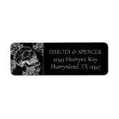 スカルバラチョーク |ゴシッファンキークのアグランジドレス ラベル (正面)