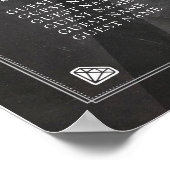 スカルバラテー結婚ブルのハロウィーンポスター席 ポスター (角)