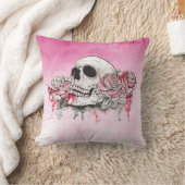 スカルバラ装飾用クッション クッション (ブランケット)