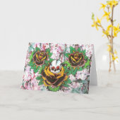 スカルバラ カード (黄色い花)