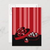 スカルバレンタインキャンディ シーズンポストカード (正面/裏面)