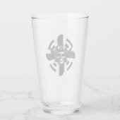 スカルパイロット・プロペラ航空クール機 タンブラーグラス (裏面)