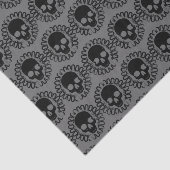 スカルパターエレガントンおもしろいハロウィーンゴシック任意の色 薄葉紙 (詳細)