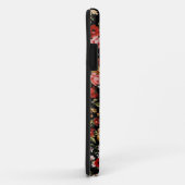 スカルパターンとのレトロの花模様 Case-Mate iPhoneケース (裏面/右)