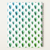 スカルパターンハロウィーン プランナー手帳 (裏面)