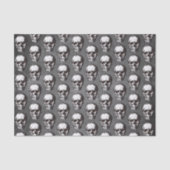 スカルパターンハロウィーン 薄葉紙 (正面)