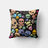 スカルパターン装飾用クッション クッション (裏面)